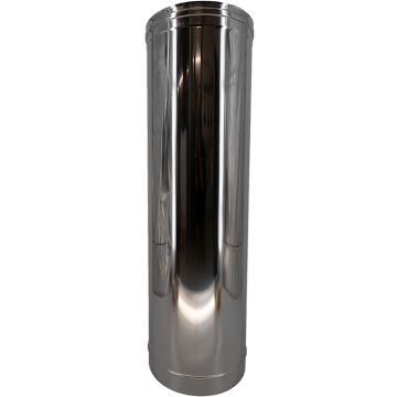 1 m Edelstahl Schachtrohr (DN300)