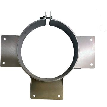 Edelstahl Schachtaufleger (Ø300)